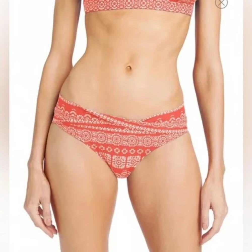 Robin‎ Piccone Isla Bikini Bottoms in Terracotta Size Medium Boho